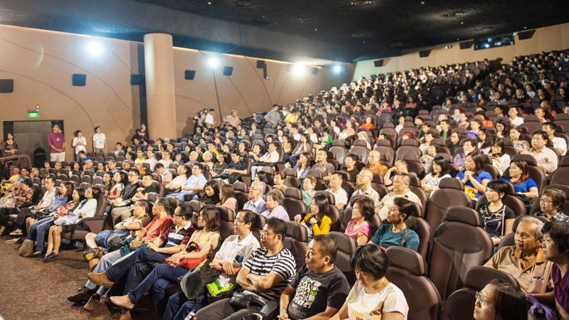 Cinema audience - THIS Buddhist Film Festival