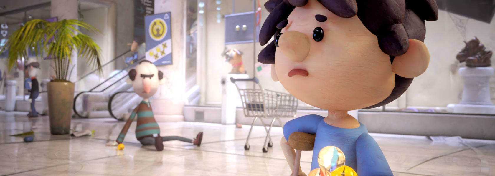 REINCARNATION MALL - Fallen Floor clutch xmas ornament balls - THIS Buddhist Film Festival